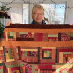Thanks to Corneal Transplantation, Fabric Artist Creates Beautiful Quilts Again